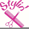 Free Hair Stylist Clipart Image