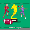 Heisman Trophy Clipart Image