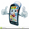 Animated Mobile Phone Clipart Image