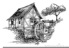 Old Wheel Clipart Image