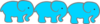 Elephant Line Clip Art