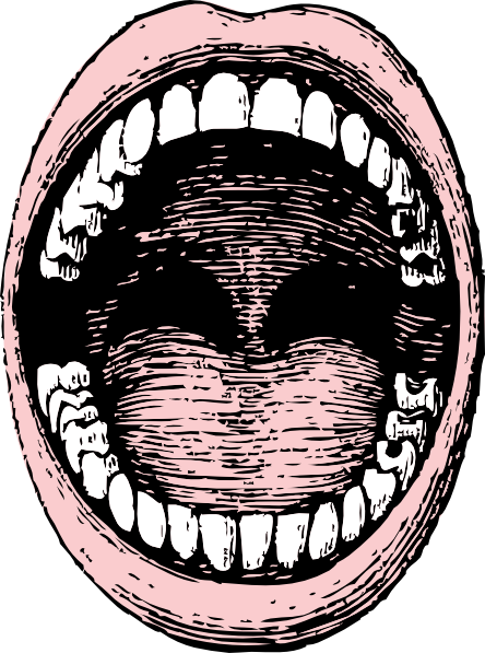 Open Mouth Clip Art at Clker.com - vector clip art online, royalty free
