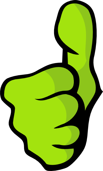 clip art pictures of thumbs up - photo #18
