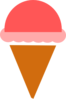 Ice Cream Silhouette Clip Art