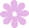 Purple Flower Clip Art