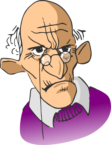 elderly man clipart - photo #13