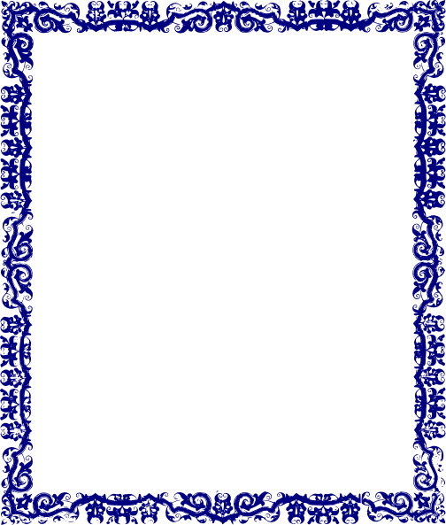 Blue Border Design