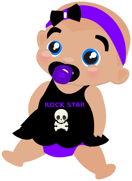 free clip art girl rock star - photo #14