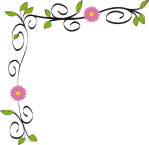 Flower Picture Download on Floral Border Clip Art   Vector Clip Art Online  Royalty Free   Public