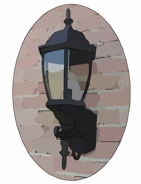 Outdoor Lantern Clip Art at Clker.com - vector clip art online, royalty