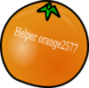 Helper Orange2577 (on Minecraft Server: Mc.treegames.org Clip Art