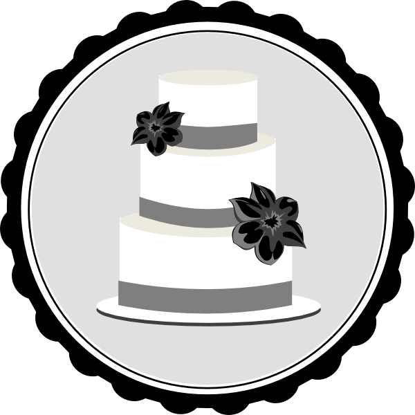 free clipart wedding cake - photo #10