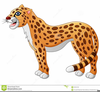 Baby Cheetah Clipart Image