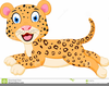 Cartoon Leopard Clipart Image