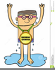 Swimmer Clipart Image