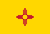 Black Knight Badminton Squash New Mexico Flag Image