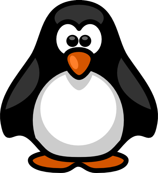 funny penguin clipart - photo #25