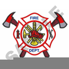 Fire Clipart Badge Image