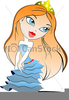 Princess Dress Clipart Image