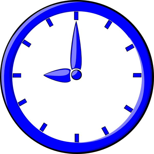 clipart two o'clock - photo #13