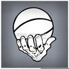 Basketball Clipart Black And White Image