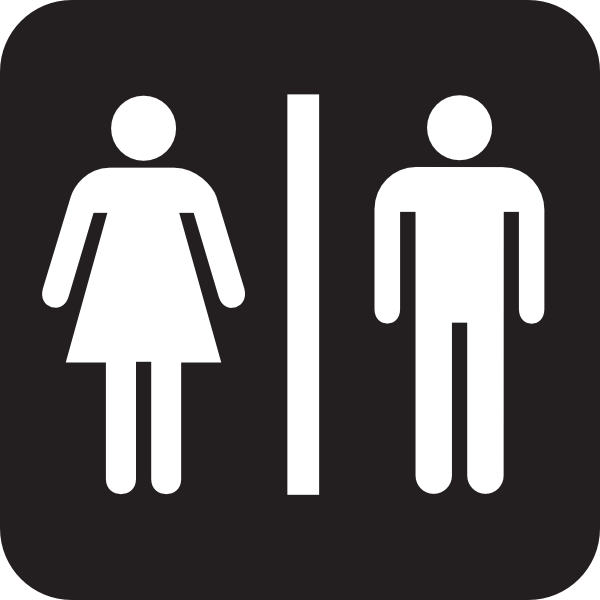 men women bathroom 2 clip art at clker - vector clip art online