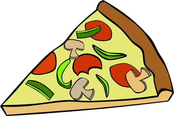 cartoon pizza clipart - photo #3