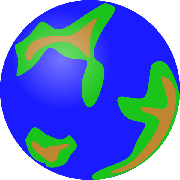 clipart green globe - photo #5