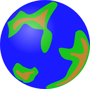 Globe Green Clip Art