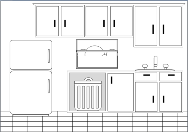 kitchen room clipart - photo #43