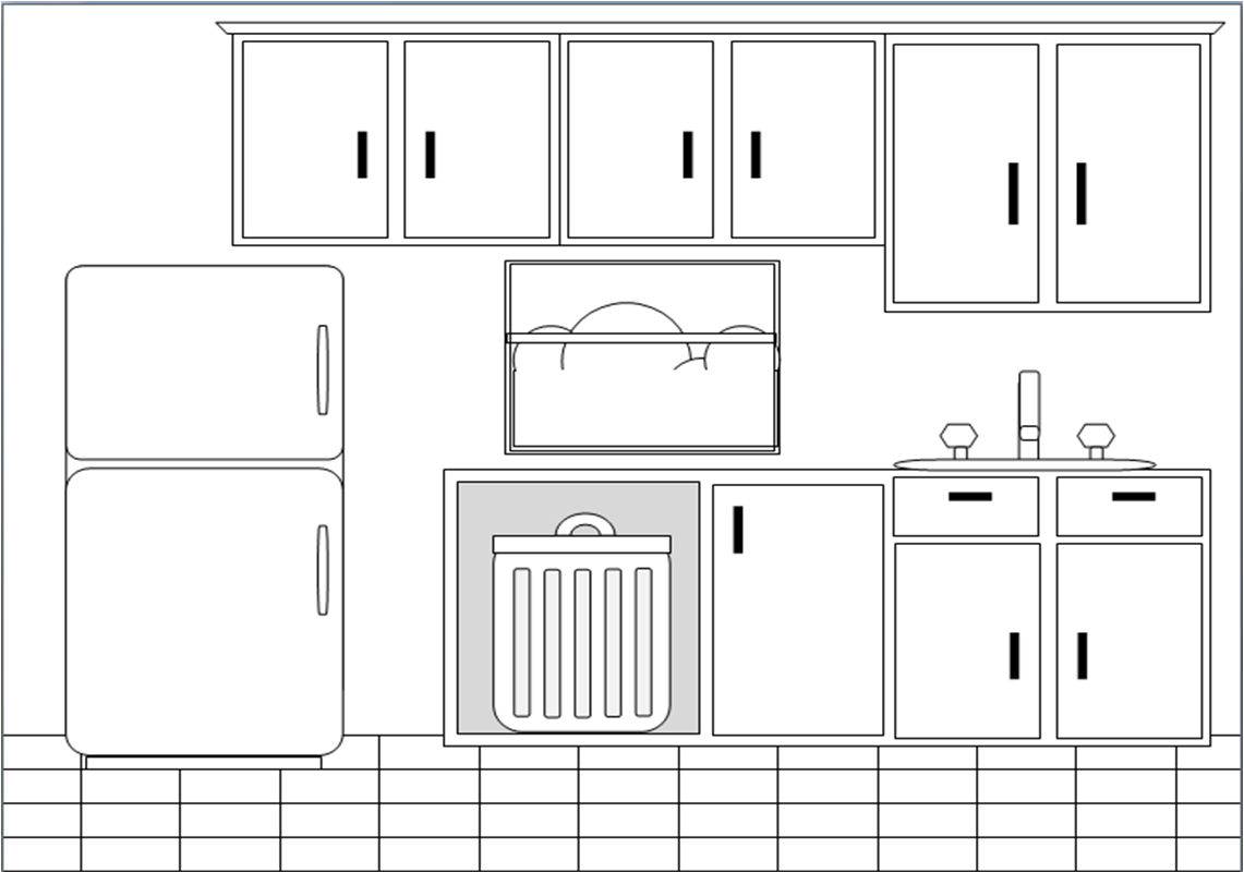 free clipart kitchen cabinets - photo #35