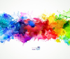 Watercolour Splash Rainbow Image