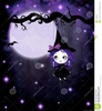 Cute Witch Clipart Image