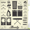 Laundry Room And Equipment Clipart Image