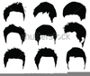 Black Hairstyles Clipart Image