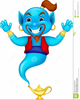 Aladdin Genie Clipart Image