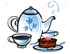 Pie And Coffee Clipart Image