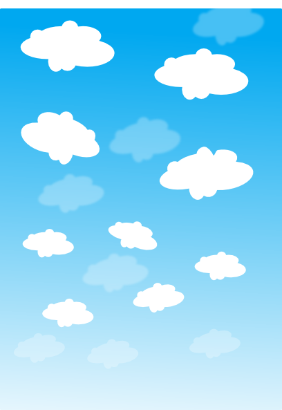 Sky With Clouds Clip Art at Clker.com - vector clip art online, royalty