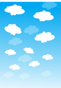 Sky With Clouds Clip Art