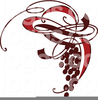 Wine Logo Clipart Image