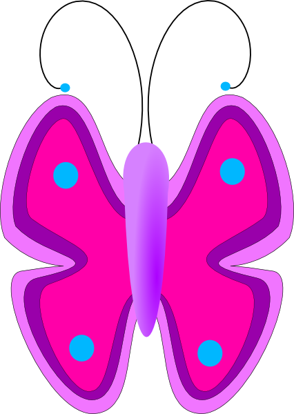 free printable butterfly clip art - photo #12