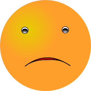 Sad Smiley Clip Art