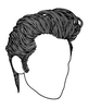 Hairstyles Men Clipart Image
