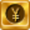 Yen Coin Icon Image