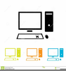 Workstation Icon Vector Image