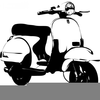 Free Motor Scooter Clipart Image