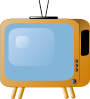 Old Styled Tv Set Clip Art