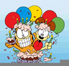 Summer Partying Clipart Image