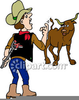 Cattle Rancher Clipart Image