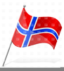 Clipart Norwegian Flag Image